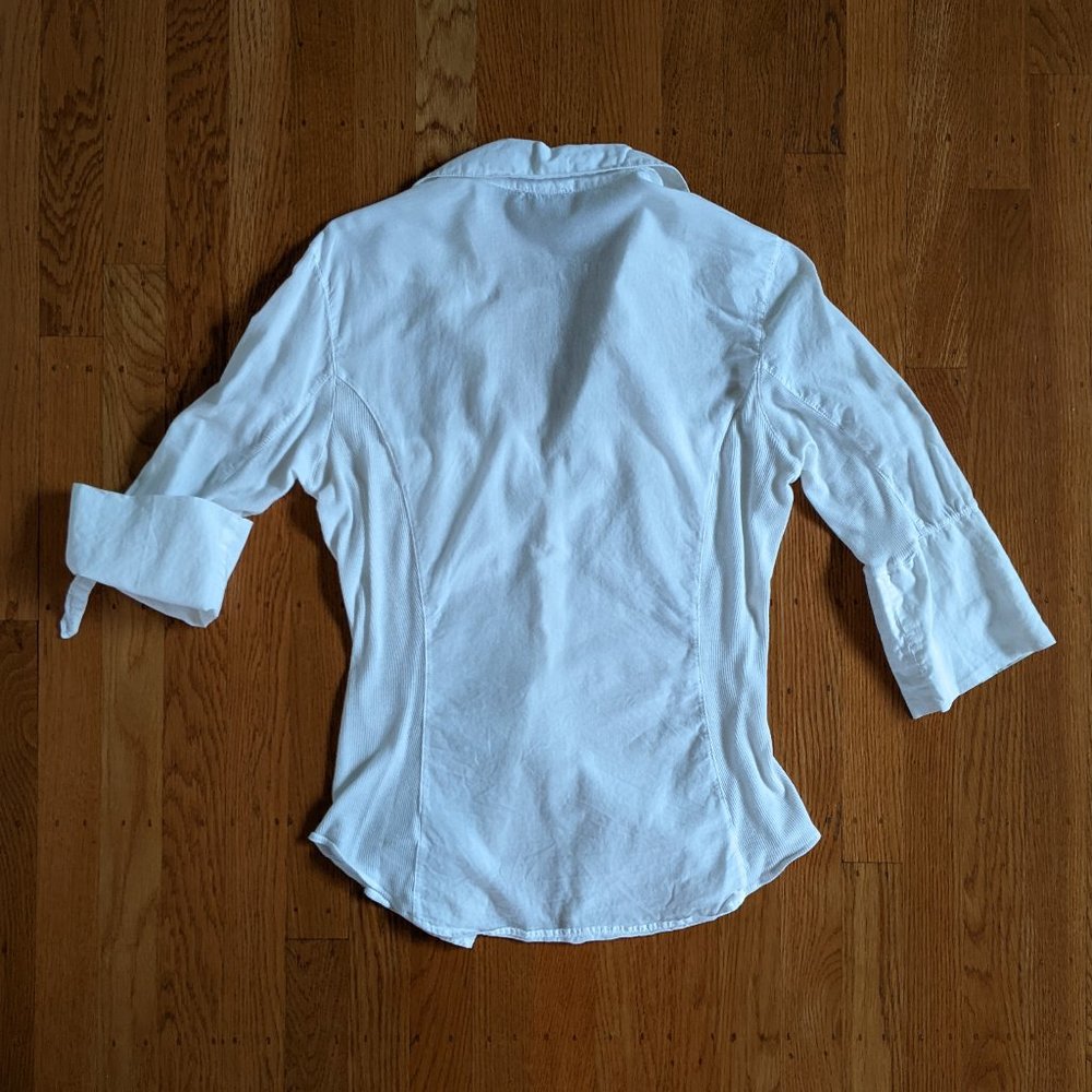 James Perse Side Panel Button-Down Shirt - image 2